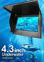 Камера рыбацкая / 4,3"LCD / 5000 мАч / IP68 / 20м Кабель. (+ Воблер FisherMan).