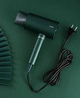 Фен профессиональный для волос компактный режимом холодного воздуха VGR 43I Зеленый