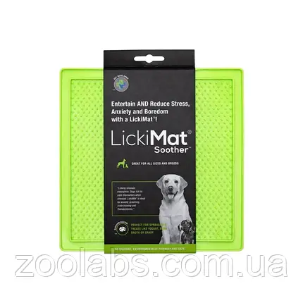Килимок для повільного харчування для собак | Licki Mat Dog Soother, фото 1
