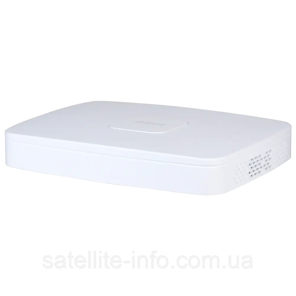Реєстратор Dahua DHI-NVR2108-8P-I2 Smart 1U 8PoE 1HDD WizSense 8-канальний мережевий відеореєстратор
