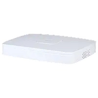 Реєстратор Dahua DHI-NVR2108-8P-I2 Smart 1U 8PoE 1HDD WizSense 8-канальний  мережевий відеореєстратор