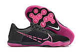 Футзалки Nike React Gato IC black purple/pink, фото 3