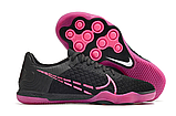 Футзалки Nike React Gato IC black purple/pink, фото 4