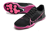 Футзалки Nike React Gato IC black purple/pink, фото 7