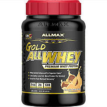 Протеїн сироватковий AllMax Nutrition AllWhey Gold 907 г ( смак ваніль ), фото 3