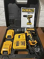 Ударний шуруповерт DeWALT КТ-382 DCD 24V-6AH, Дриль шуруповерт акумуляторний в кейсі Деволт