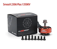 Бесколлекторный мотор RCINPOWER SmooX 2306 Plus 1350KV двигатель для FPV дрона