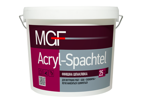 Фінішна шпаклівка Acryl-Spachtel MGF 1,5кг, фото 1
