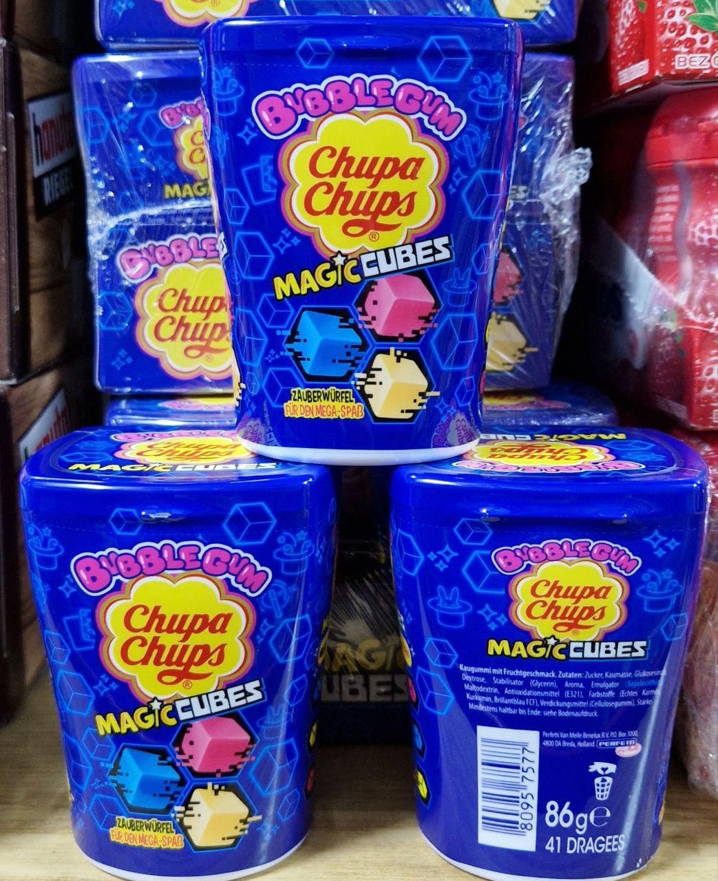 Жуйки Chupa Chups Cubes 86 г.