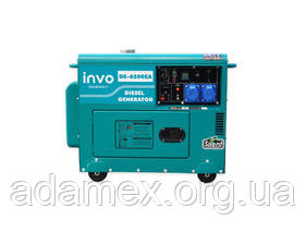 Дизельний генератор INVO DS-6500EA у кожусі, 6/6,5кВт, 230В