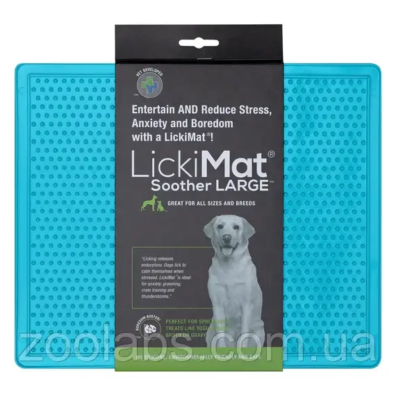 Килимок для вилизування для собак <unk> Licki Mat Dog Soother XL