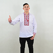 Вишииванка чоловіча "Француз" з попліну, фото 2