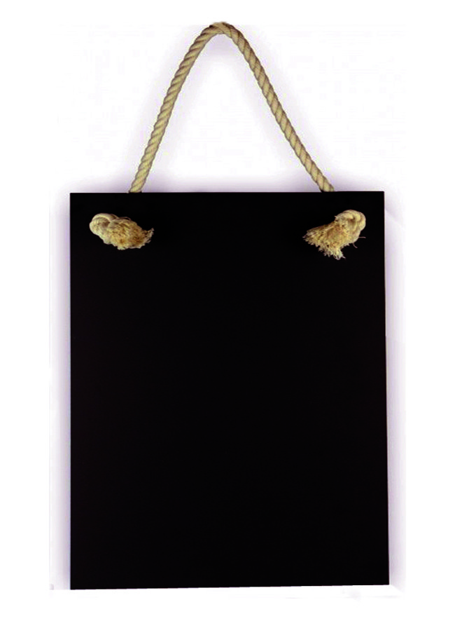 Крейдяна дошка для крейди та маркера на канаті, одностороння (А3) 42х30 см, матеріал мдф (Грифельная фарба)