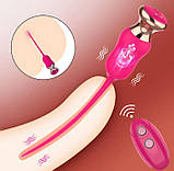 Вібратор для уретри Swing з пультом керування, акумулятором і режимами вібрації арт06, фото 3