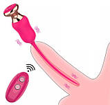 Вібратор для уретри Swing з пультом керування, акумулятором і режимами вібрації арт06, фото 6