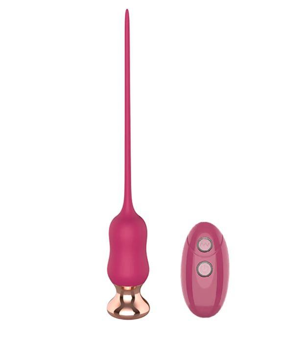 Вібратор для уретри Swing з пультом керування, акумулятором і режимами вібрації арт06, фото 1