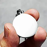 Кулон Валькнут Потрійна ріжкова підвіска із символікою вікінгів санлана Рунний щит, фото 6