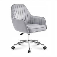 Обертове офісне крісло VELOUR для вітальні Mark Adler Future 5.2 Grey