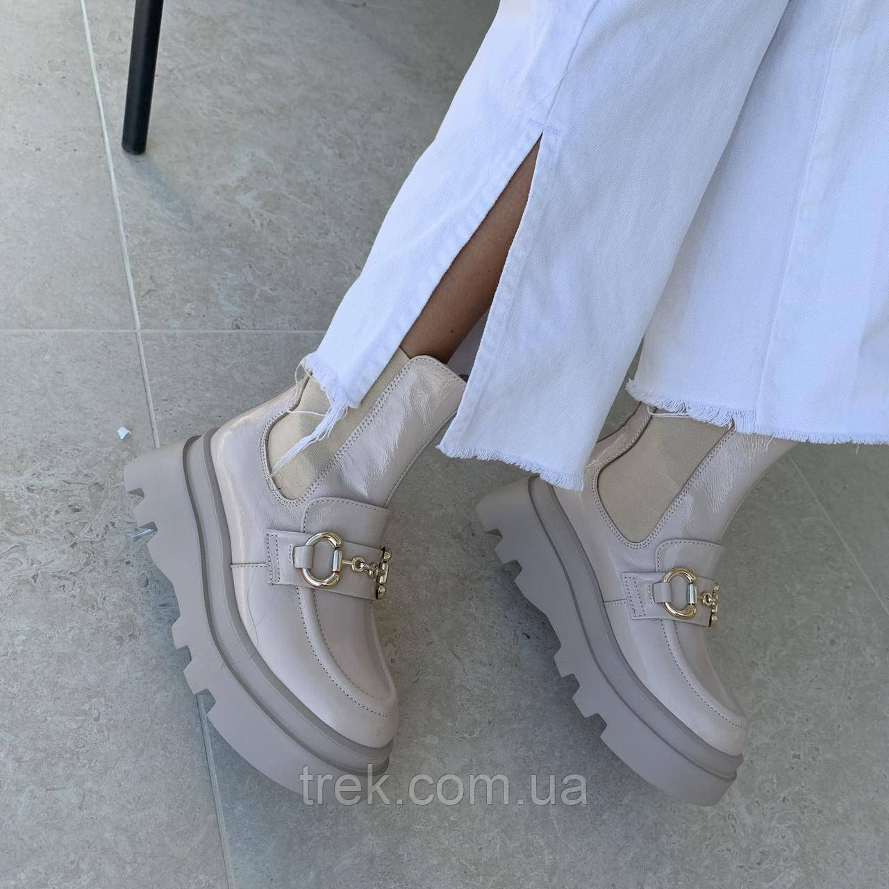 Черевики жіночі шкіряні айв.  /23178/ 40р, фото 1