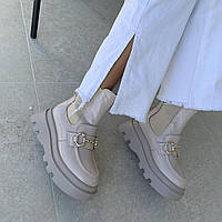 Черевики жіночі шкіряні айв.  /23178/ 37р