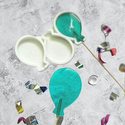 Форма для льодяників силіконові Кульки