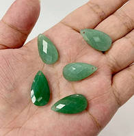 Зелений кулон з авантюрину натурального