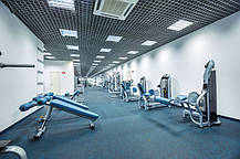 Гумове спортивне покриття Sporttec рулонне для тренажерного залу, фото 5