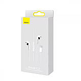 Навушники Baseus Encok Wired C17 (Type-C) білі, фото 7