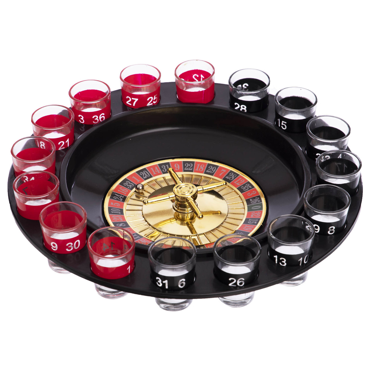 Гра «П'яна рулетка» Drinking Roulette Set GB066-P 16 стопок