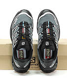 Чоловічі кросівки Salomon XT-6 Soft Ground LAB Grey Black White 416635, кросівки саломон хт 6 софт граунд, фото 8