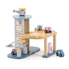 Дерев'яний паркінг з ліфтом Viga Toys PolarB (44029), фото 3