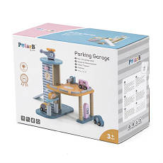 Дерев'яний паркінг з ліфтом Viga Toys PolarB (44029), фото 5