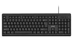 2E Клавіатура KS108 USB EN/UKR Black