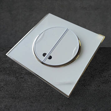 Вимикач RH Laura подвійний внутр. з підсвічуванням