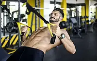 Тренировочные петли TRX Fitness Strap Training Suspension System для кроссфита и функционального тренинга,