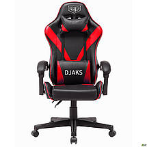 Крісло VR Racer Dexter Djaks чорний/червоний ТМ AMF, фото 5