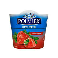 Сир вершковий Капрезі полуниця Capresi puszysty Polmlek 150 g