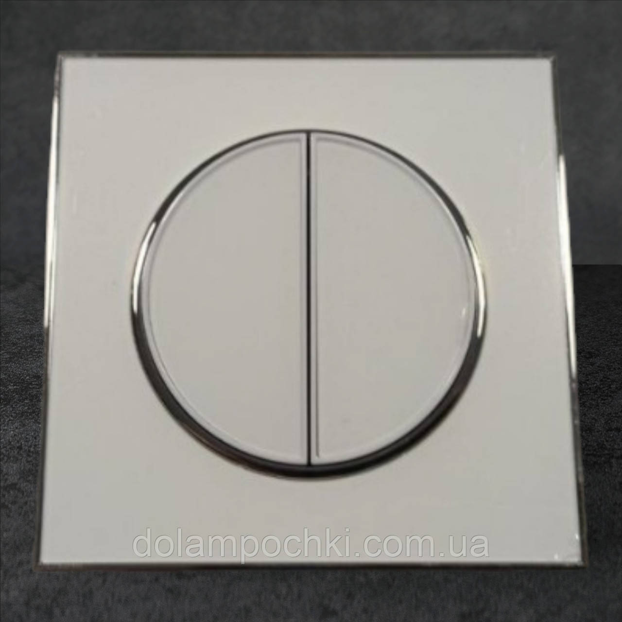 Вимикач RH Laura подвійний внутр., фото 1