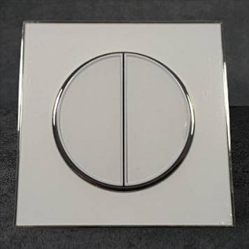 Вимикач RH Laura подвійний внутр.