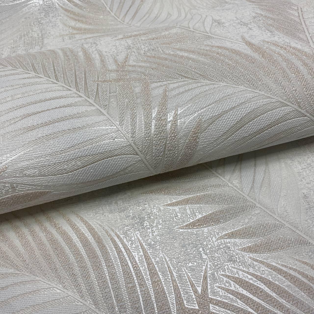 Шпалери вінілові на флізеліновій основі бежеві Слов'янські шпалери В115,4 Саванна 0,53 х 10,05м (9462-01В), фото 1