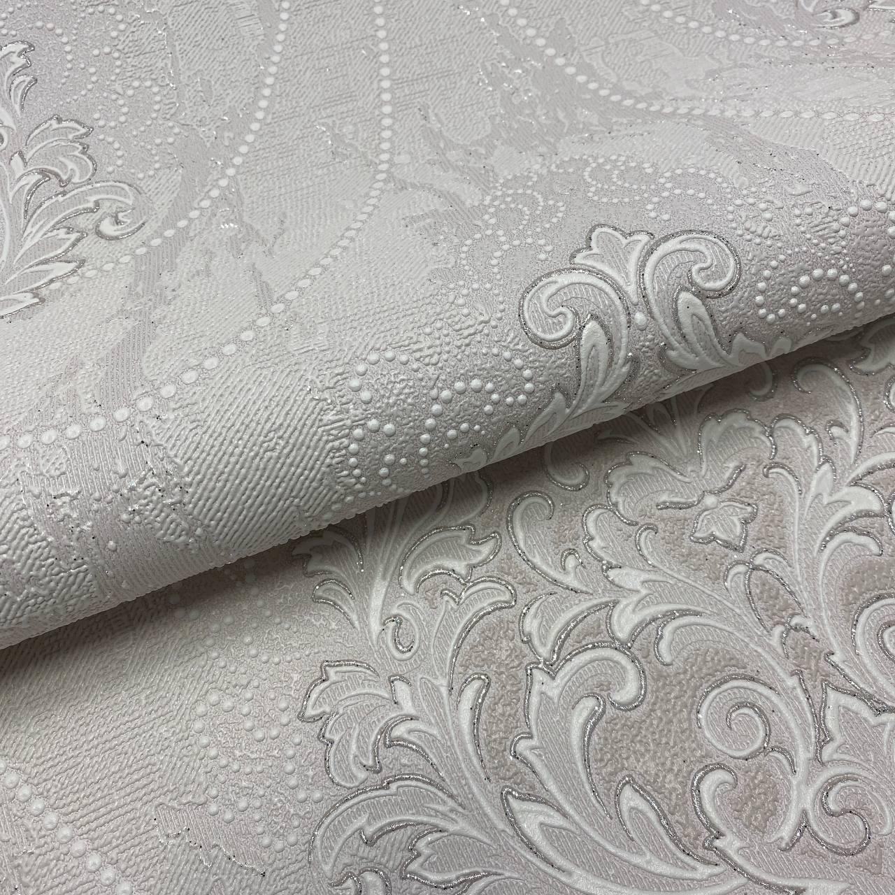 Шпалери вінілові на флізеліновій основі бежеві Слов'янські шпалери В109 1,06 х 10,05м (3793-02), фото 1