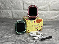 Детские часы Smart Baby Watch Z6 с GPS, GS, магнитная зарядка, Хорошее качество, SIM + камера фиолетовый,