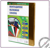 Обложки пластик тонированные DA TRANSPARENT COLOR, А4 180мкм. Коричневый (1220102020300)