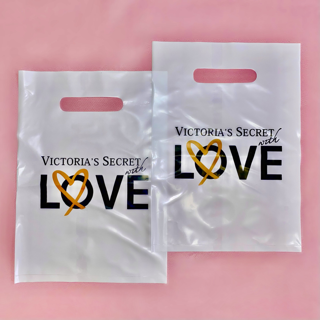 Поліетиленовий пакет Victoria's Secret із серцем 20*30 см