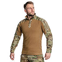 Рубашка боевая Helikon-Tex MCDU Combat Shirt-NyCo Ripstop-Multicam,боевой эластичный тактический убакс мультик