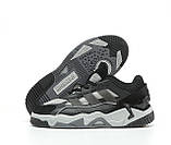 Чоловічі кросівки Adidas Niteball 2.0 v2 Black Grey, чорні кросівки адідас найтбол 2.0, фото 2