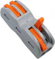 Клема прохідна 2 входи (0,08-4мм/32А) РСТ-2-2 ТМ LUMANO