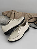 Туфлі бежевого кольору. ОПТ. Україна., фото 3
