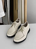 Туфлі бежевого кольору. ОПТ. Україна., фото 2