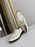 Туфлі бежевого кольору. ОПТ. Україна., фото 4